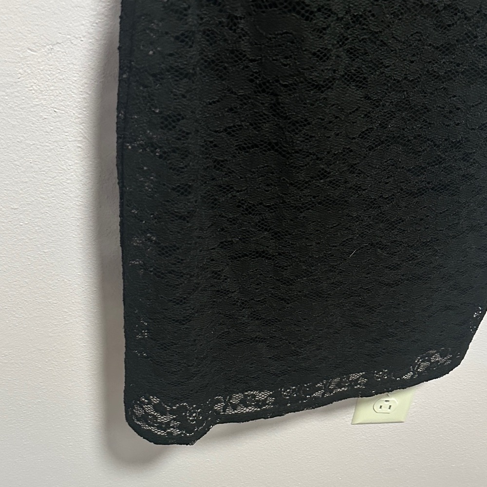 Eliza J Black Lace Cocktail Dress - Picture 7 of 12